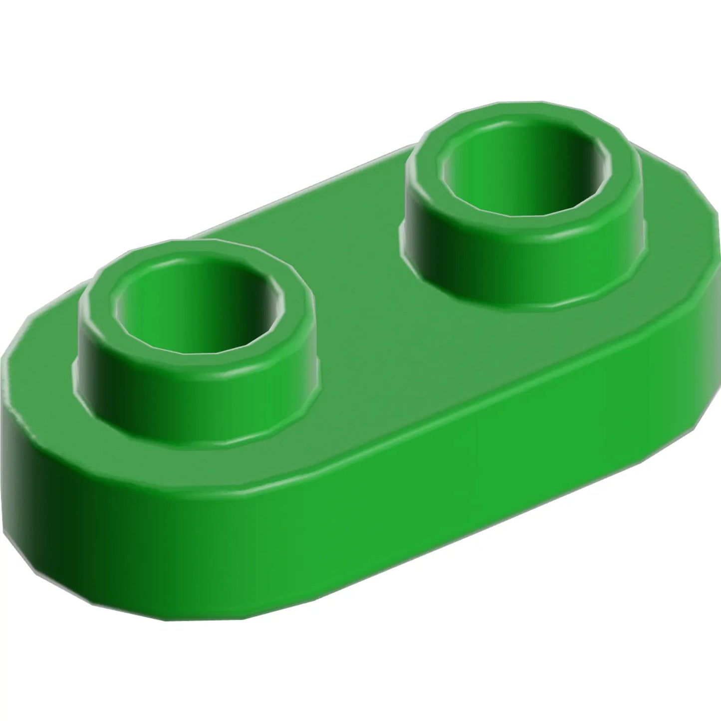 Part 35480 - Plate, Round 1 x 2 with Open Studs