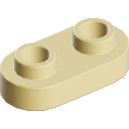 Part 35480 - Plate, Round 1 x 2 with Open Studs