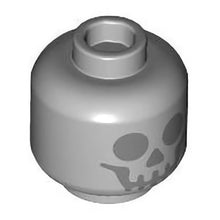 Part 28621pb0098 - Minifigure, Head Skull Standard Pattern - Vented Stud