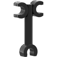 Part 3628 - Bar   2L with Clip End and 2 Clips on Opposite Sides