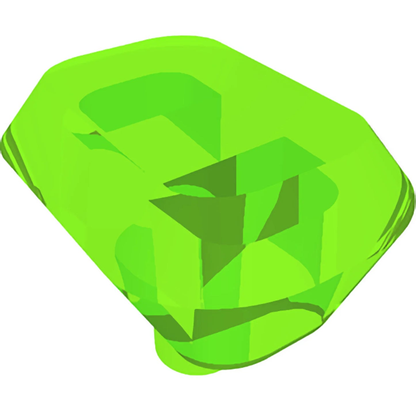 Part 36451 - Rock Faceted with Small Pin (Infinity Stone), 4 on Sprue