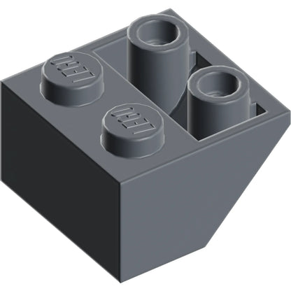Part 3660 - Slope, Inverted 45 2 x 2 with Flat Bottom Pin