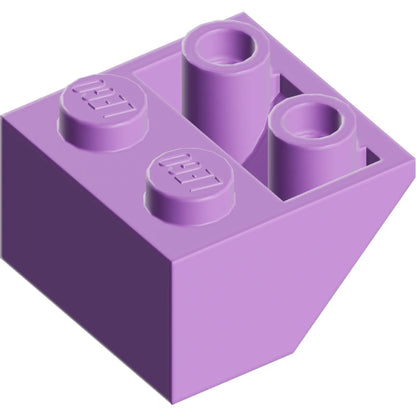 Part 3660 - Slope, Inverted 45 2 x 2 with Flat Bottom Pin
