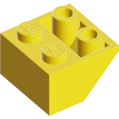 Part 3660 - Slope, Inverted 45 2 x 2 with Flat Bottom Pin