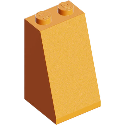 Part 3684c - Slope 75 2 x 2 x 3 - Solid Studs