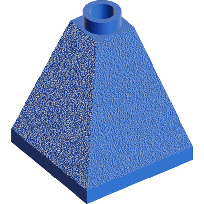 Part 3688 - Slope 75 2 x 2 x 2 Quadruple Convex - Blocked Open Stud or Hollow Stud