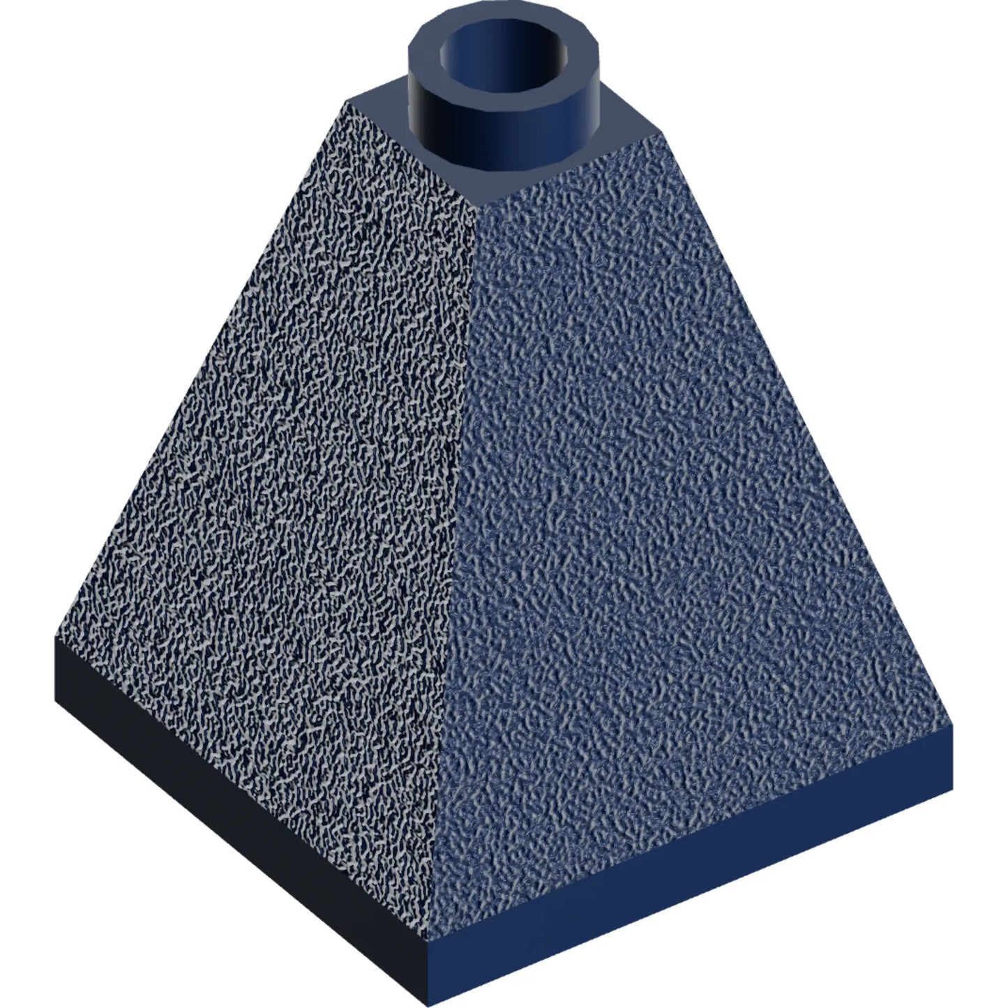 Part 3688 - Slope 75 2 x 2 x 2 Quadruple Convex - Blocked Open Stud or Hollow Stud