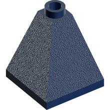 Part 3688 - Slope 75 2 x 2 x 2 Quadruple Convex - Blocked Open Stud or Hollow Stud