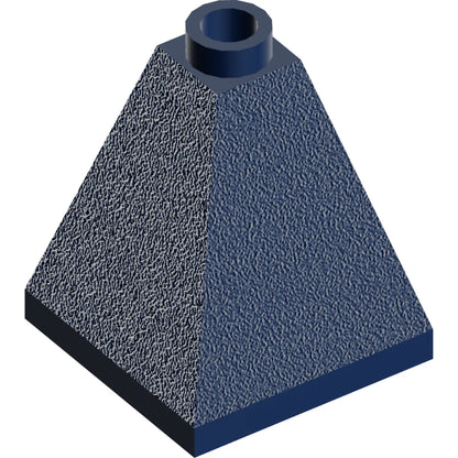 Part 3688 - Slope 75 2 x 2 x 2 Quadruple Convex - Blocked Open Stud or Hollow Stud