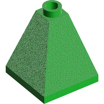Part 3688 - Slope 75 2 x 2 x 2 Quadruple Convex - Blocked Open Stud or Hollow Stud