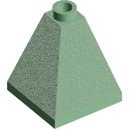 Part 3688 - Slope 75 2 x 2 x 2 Quadruple Convex - Blocked Open Stud or Hollow Stud