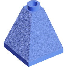 Part 3688 - Slope 75 2 x 2 x 2 Quadruple Convex - Blocked Open Stud or Hollow Stud