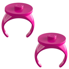 Part 36970 - Ring with Stud, 2 in Bag (Multipack)