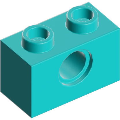 Part 3700 - Technic, Brick 1 x 2 with Hole