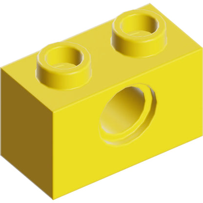 Part 3700 - Technic, Brick 1 x 2 with Hole