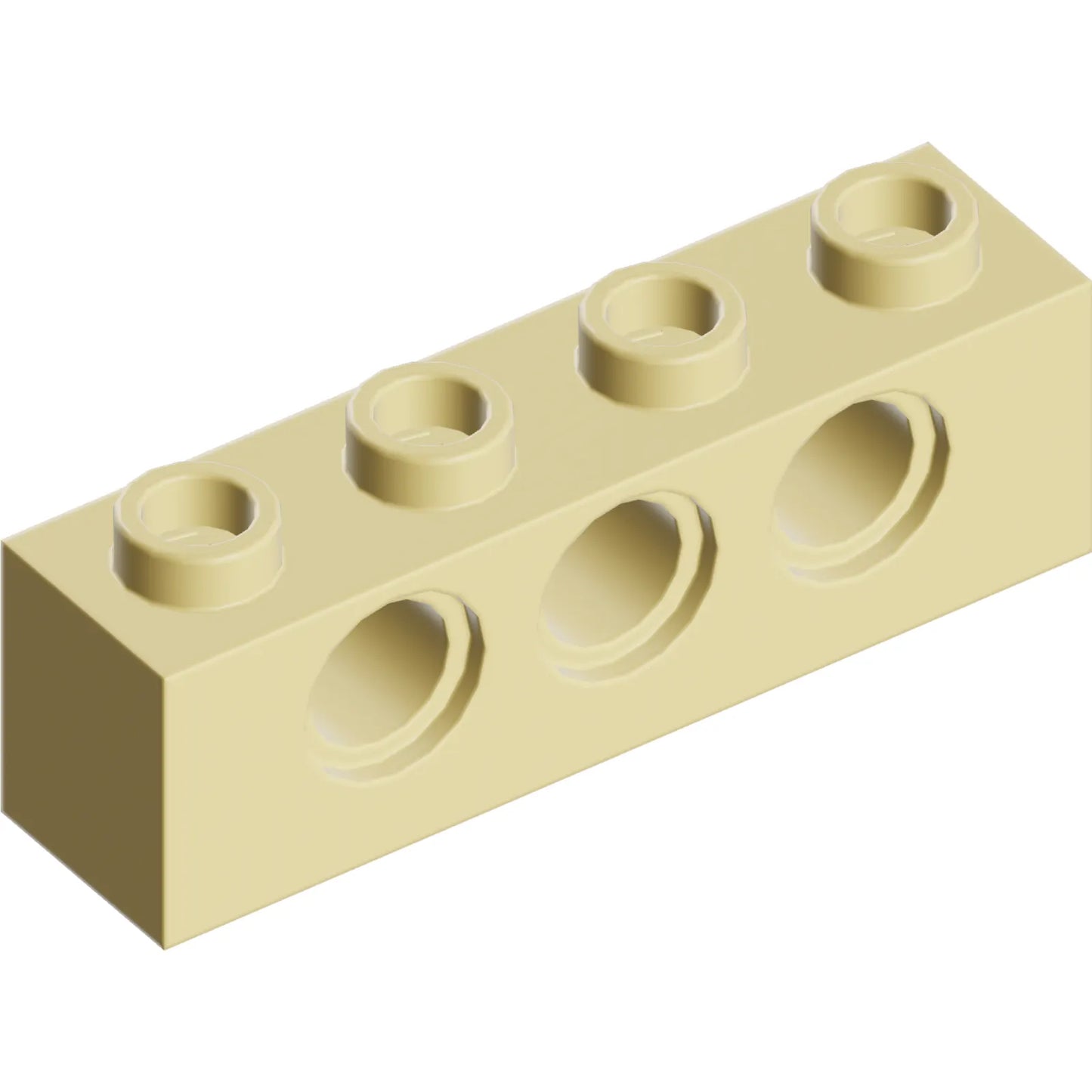 Part 3701 - Technic, Brick 1 x 4 with Holes
