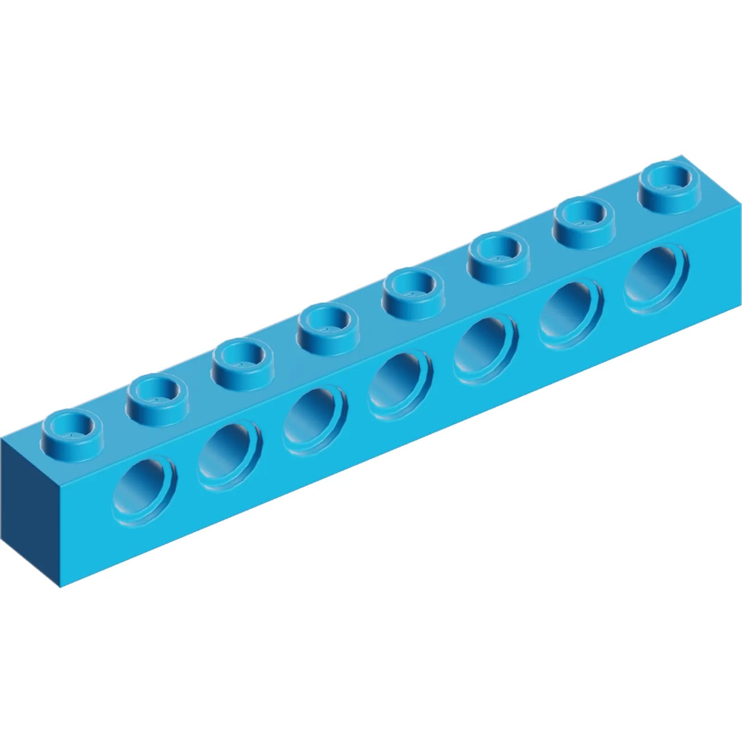 Part 3702 - Technic, Brick 1 x 8 with Holes