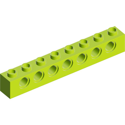Part 3702 - Technic, Brick 1 x 8 with Holes