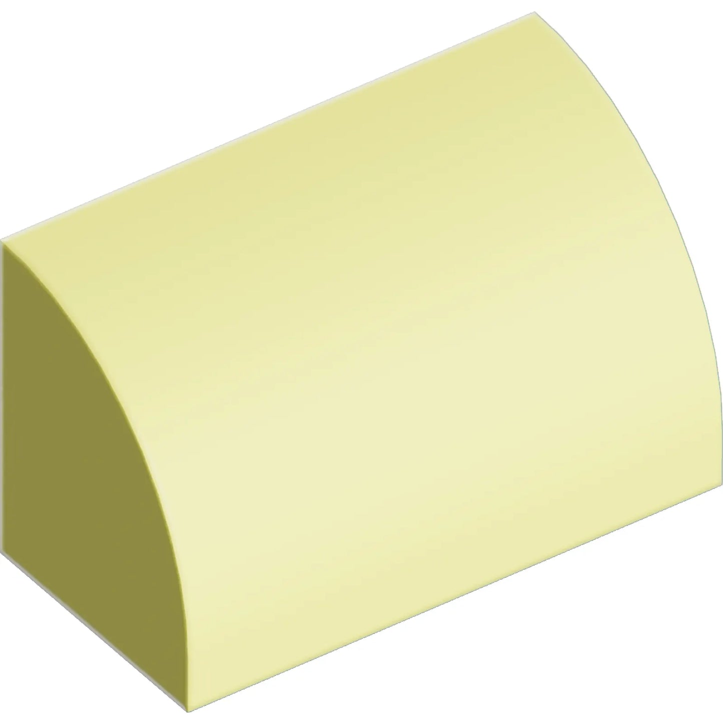 Part 37352 - Slope, Curved 1 x 2