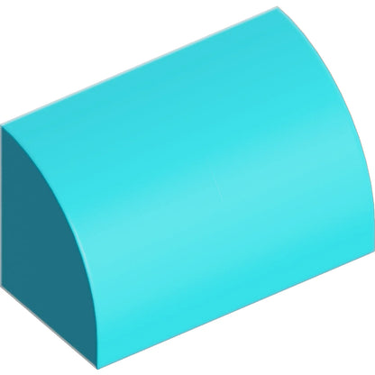 Part 37352 - Slope, Curved 1 x 2