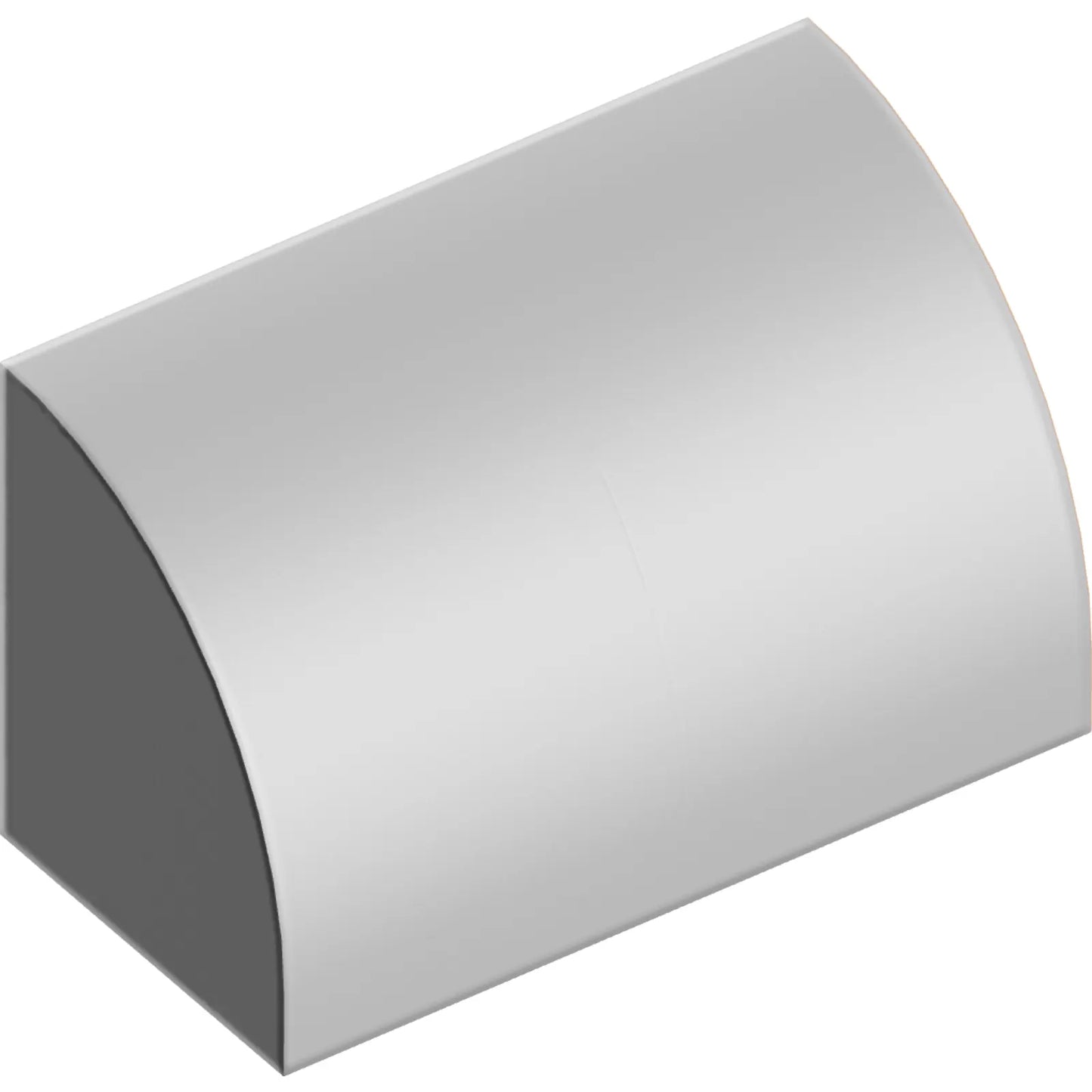 Part 37352 - Slope, Curved 1 x 2