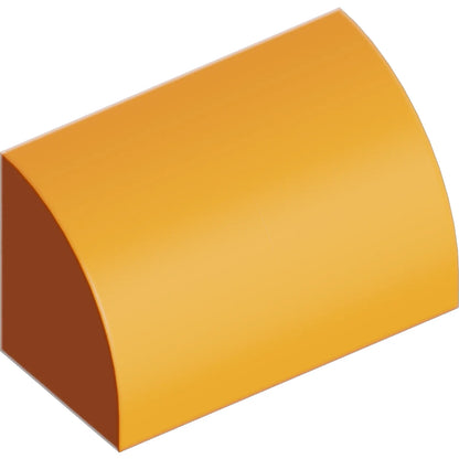 Part 37352 - Slope, Curved 1 x 2