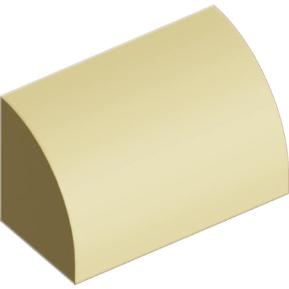 Part 37352 - Slope, Curved 1 x 2