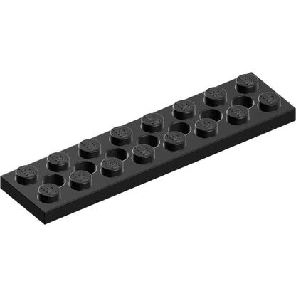 Teil 3738 - Technik, Platte 2 x 8 mit 7 Löchern