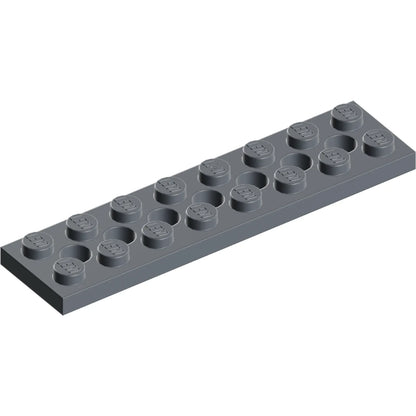 Teil 3738 - Technik, Platte 2 x 8 mit 7 Löchern