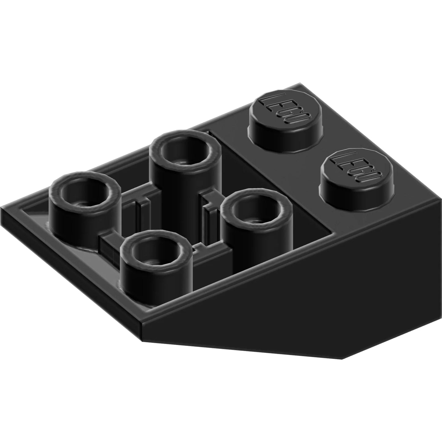 Part 3747b - Slope, Inverted 33 3 x 2 with Flat Bottom Pin and Connections between Studs