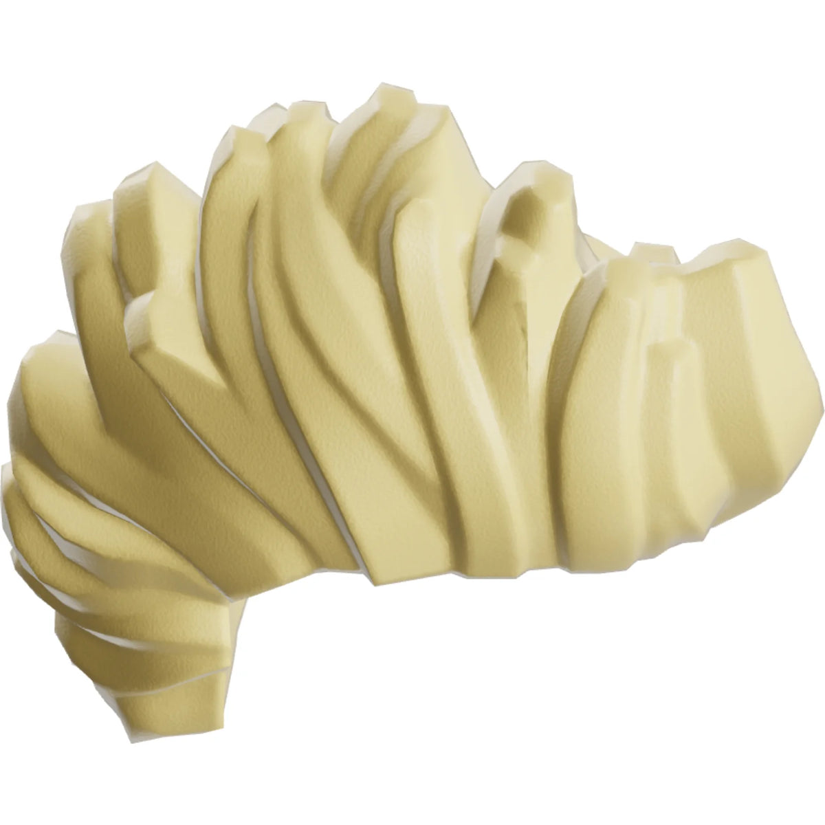 Teil 3758 - Minifigur, Irokesenschnitt, breit und wellig