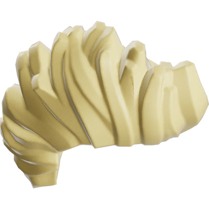Teil 3758 - Minifigur, Irokesenschnitt, breit und wellig