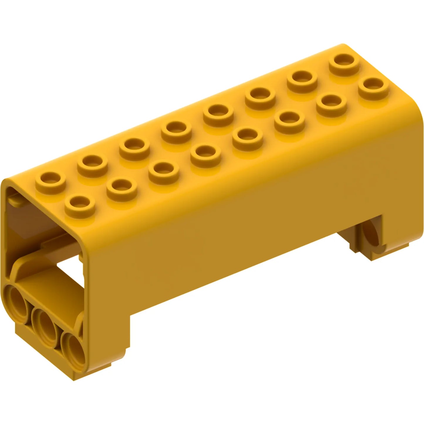 Part 3777 - Crane Section 3 x 8 x 3 with 6 Pin Holes