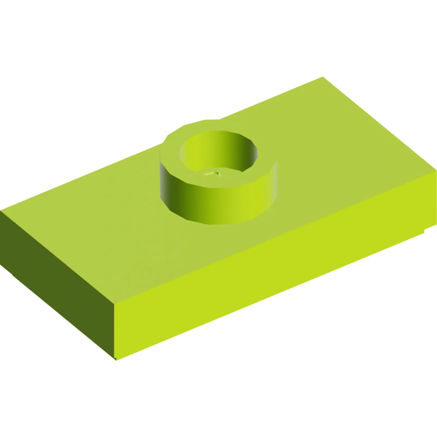 Part 3794a - Plate, Modified 1 x 2 with 1 Stud without Groove (Jumper)