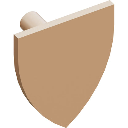 Part 3846 - Minifigure, Shield Triangular
