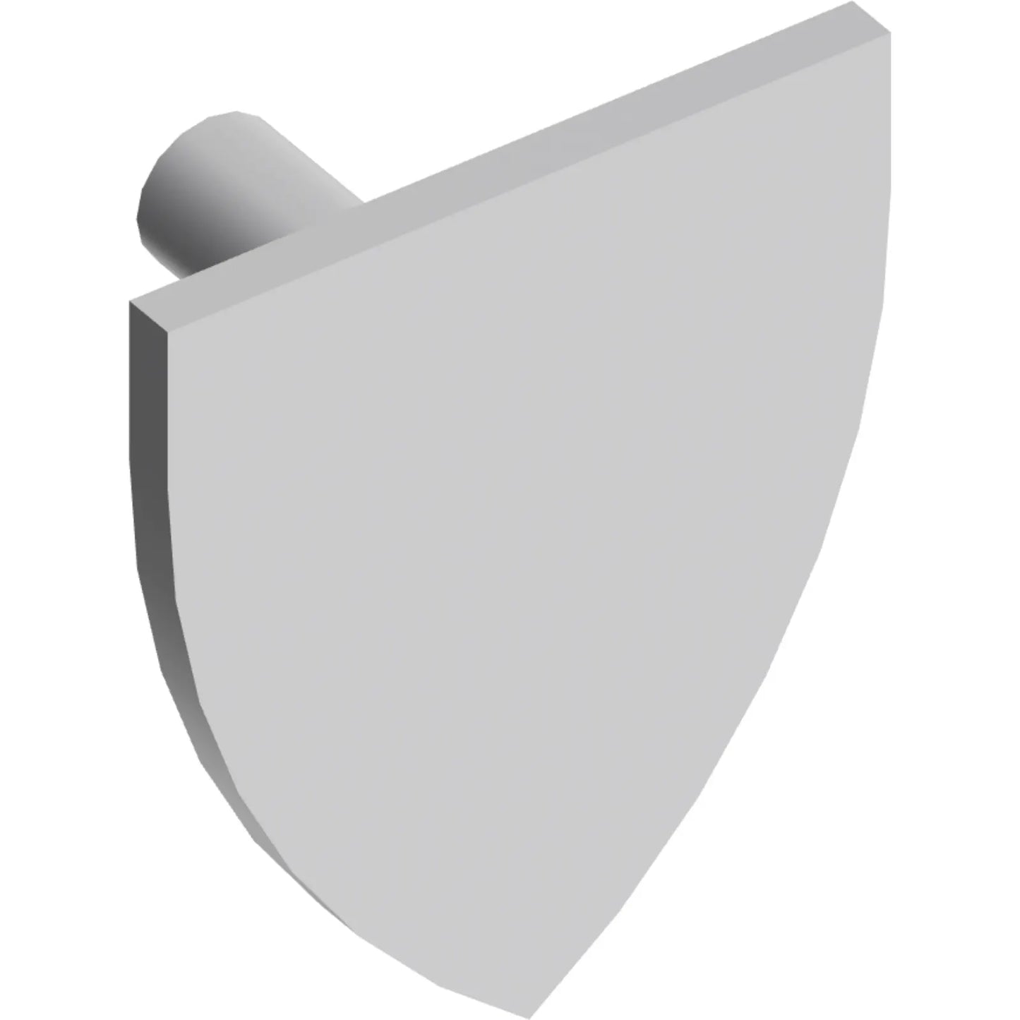 Part 3846 - Minifigure, Shield Triangular