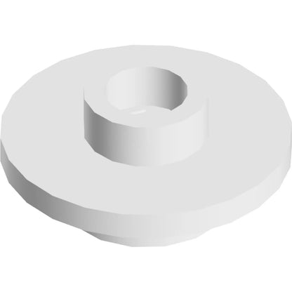 Part 38799 - Minifigure, Utensil Tea Saucer with Hollow Stud