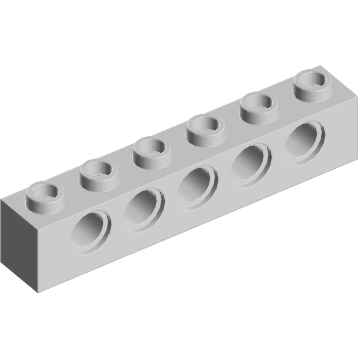 Part 3894 - Technic, Brick 1 x 6 with Holes