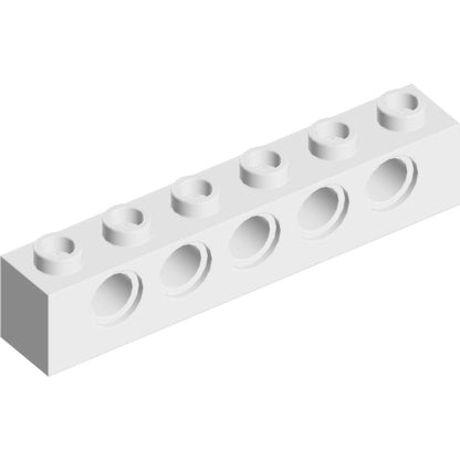 Part 3894 - Technic, Brick 1 x 6 with Holes