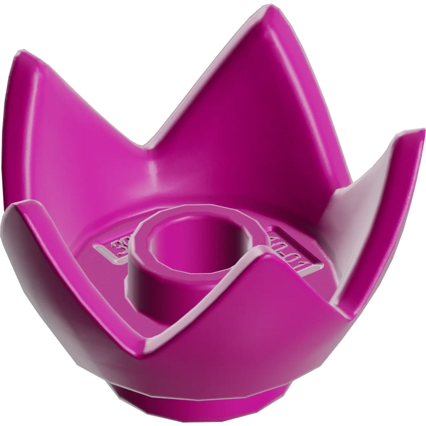 Part 39262 - Minifigure, Headgear Crown Eggshell with 5 Points and Center Stud