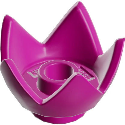 Part 39262 - Minifigure, Headgear Crown Eggshell with 5 Points and Center Stud