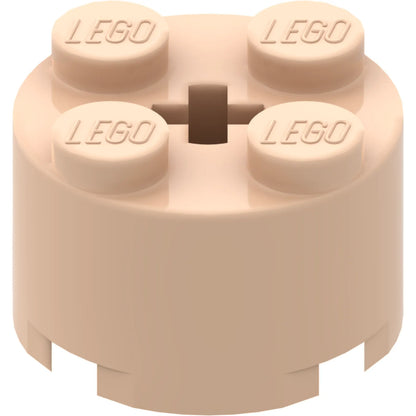 Part 3941 - Brick, Round 2 x 2 with Axle Hole