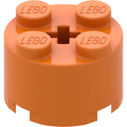 Part 3941 - Brick, Round 2 x 2 with Axle Hole