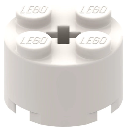 Part 3941 - Brick, Round 2 x 2 with Axle Hole