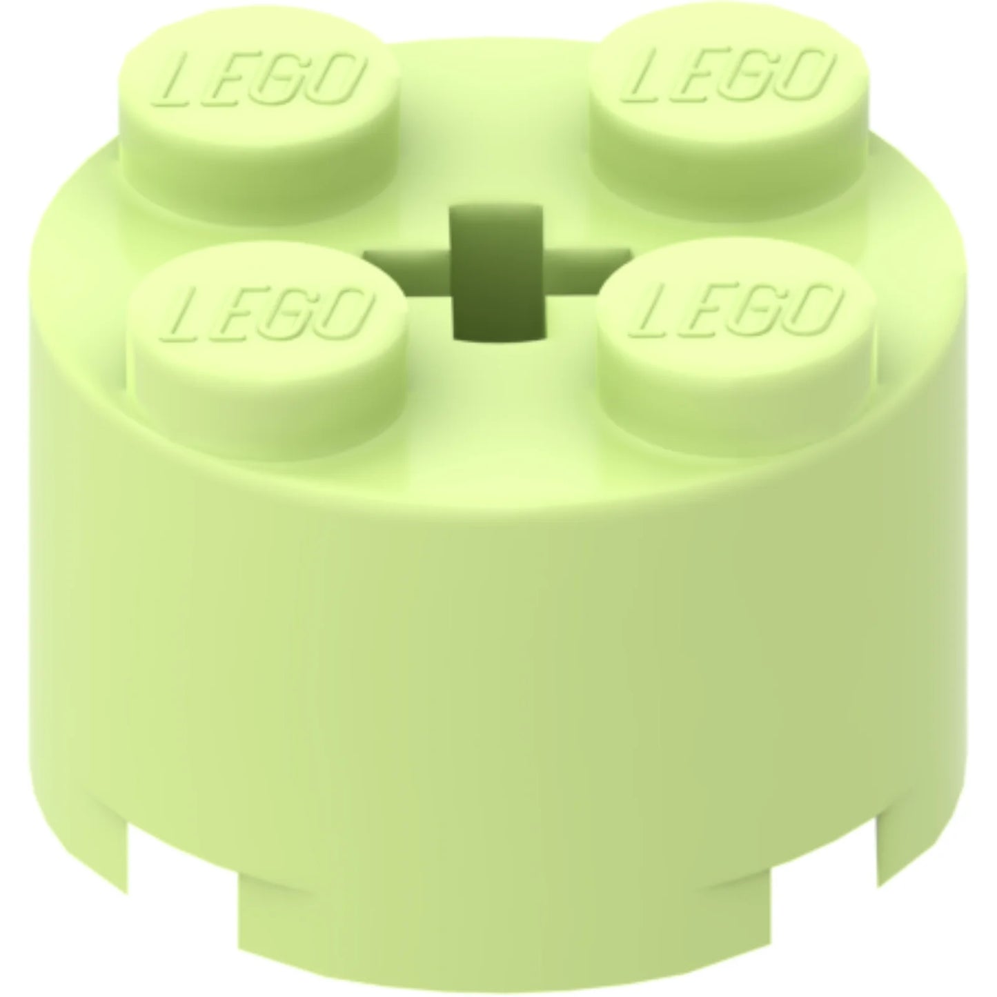 Part 3941 - Brick, Round 2 x 2 with Axle Hole