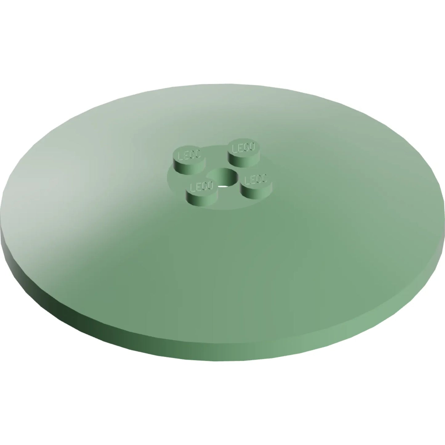 Part 3961 - Dish 8 x 8 Inverted (Radar) - Solid Studs