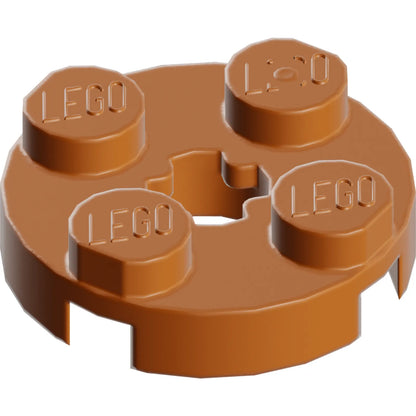 Part 4032 - Plate, Round 2 x 2 with Axle Hole