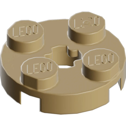 Part 4032 - Plate, Round 2 x 2 with Axle Hole