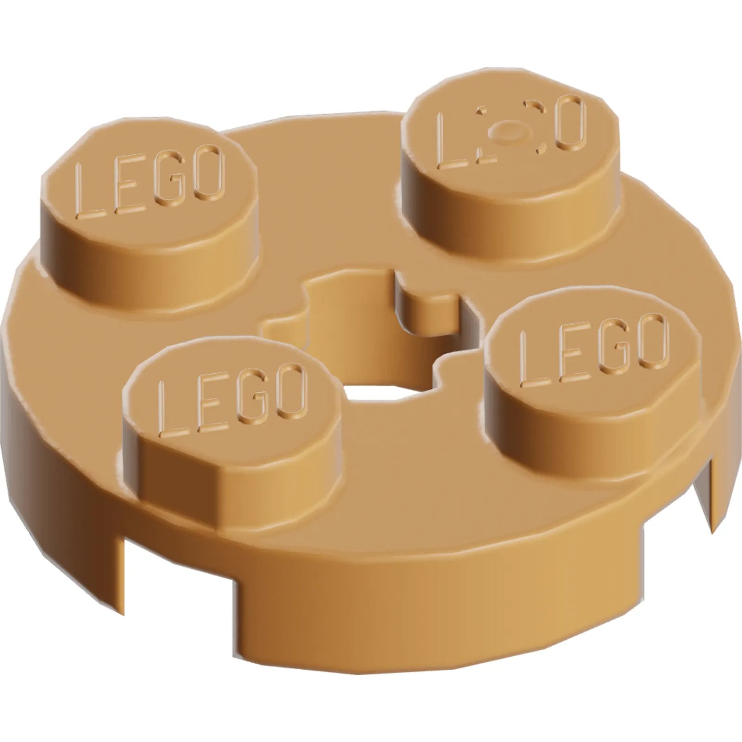 Part 4032 - Plate, Round 2 x 2 with Axle Hole