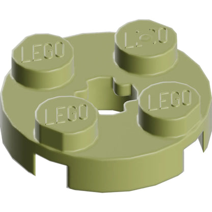 Part 4032 - Plate, Round 2 x 2 with Axle Hole
